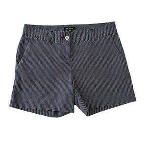 THE LIMITED polka dot tailored short in navy and white 5” inseam size women’s 8
